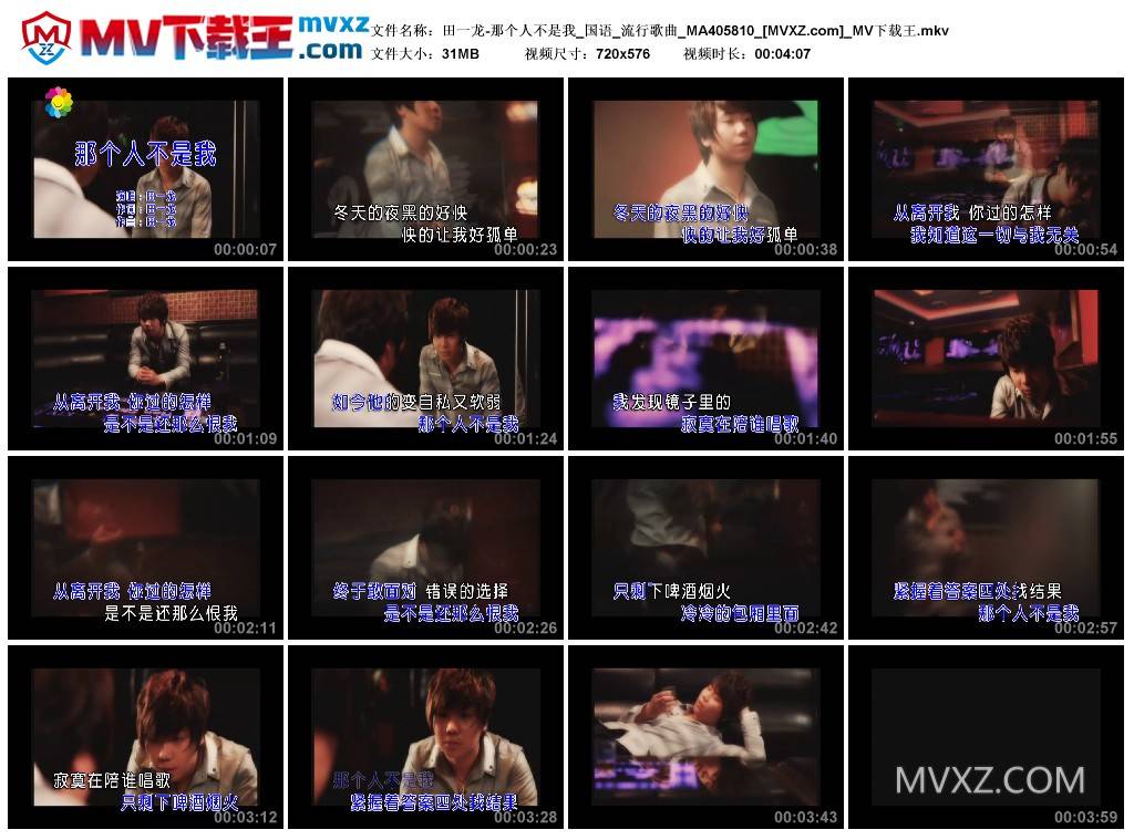 田一龙-那个人不是我_国语_流行歌曲_MA405810